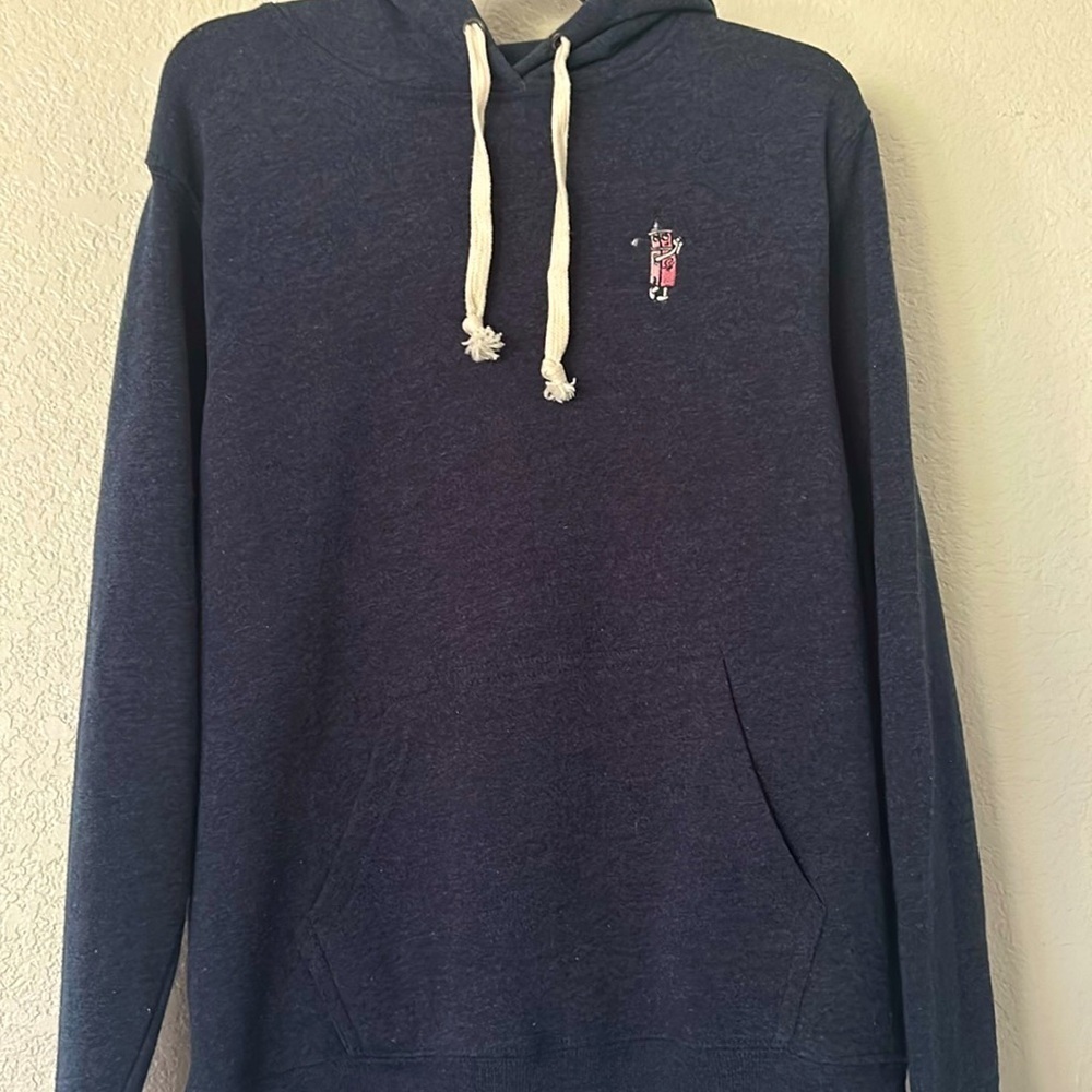 NWT Blue hoodie with embroidered golf emblem